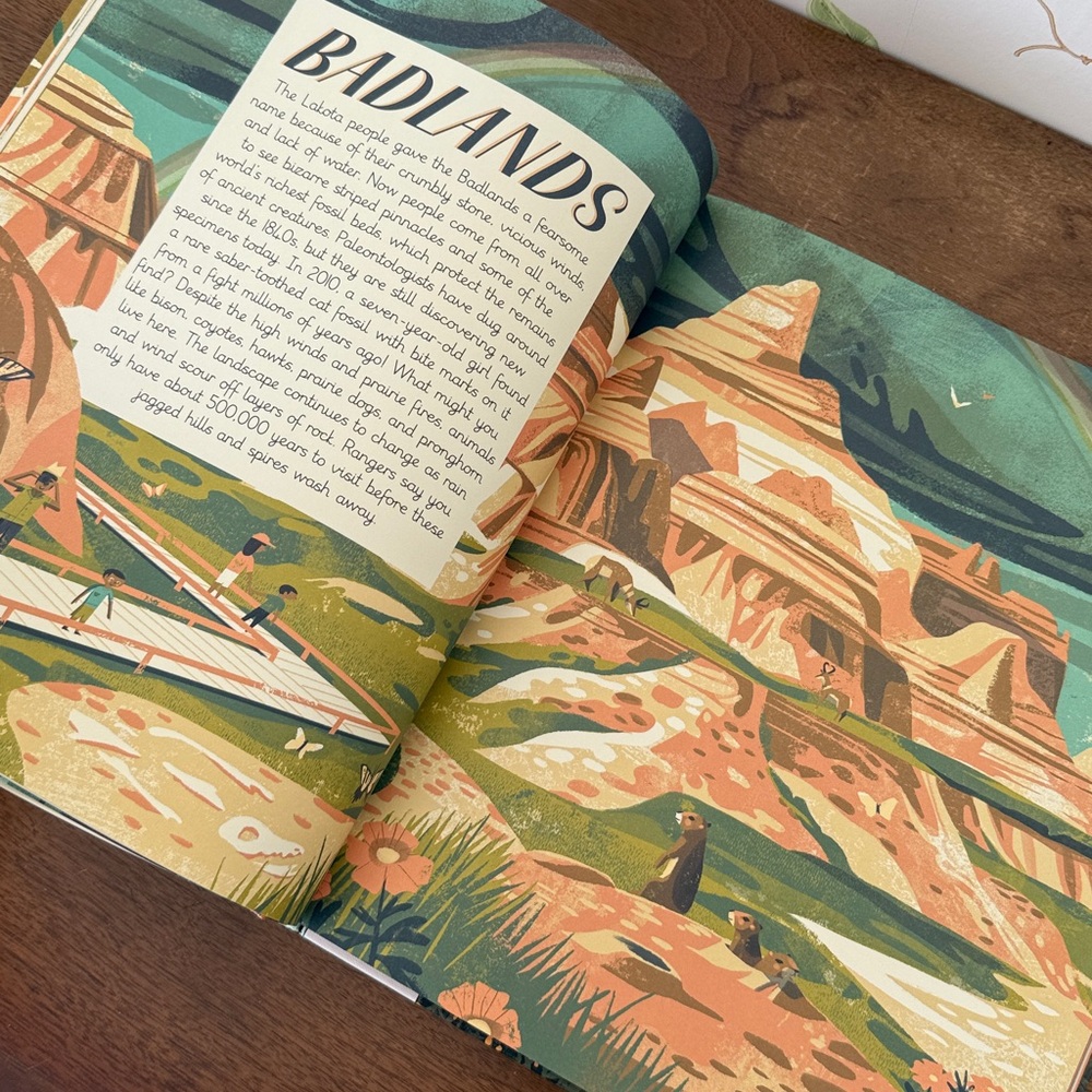 Junior Ranger Hat and National Parks of the USA Hardcover Book by Kate Siber - Picture 7 of 16